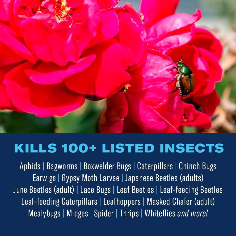 Rose & Flower Insect Killer Spray, 24 oz – Ready to Use