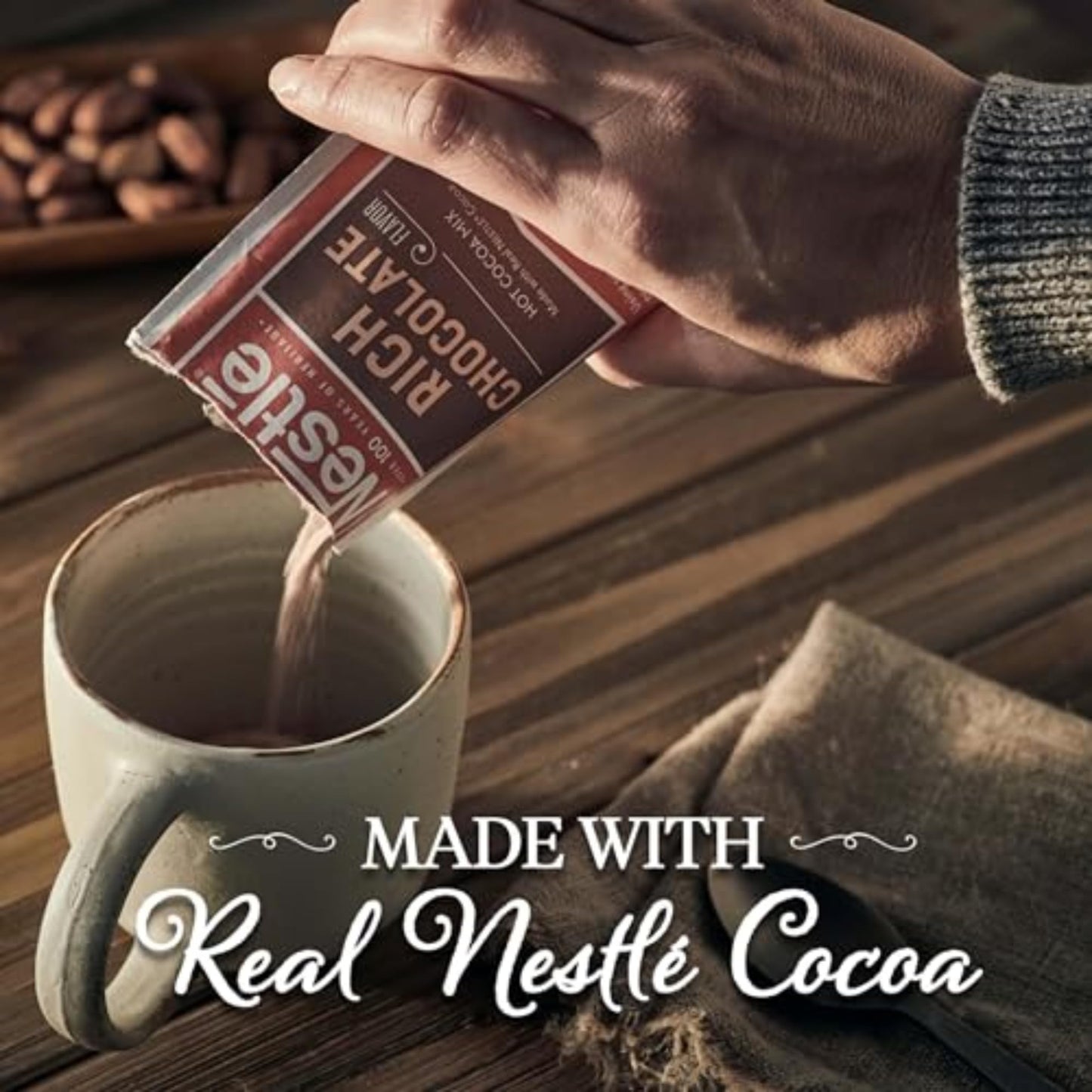 Nestle Rich Chocolate Hot Cocoa Packets, 50 Count