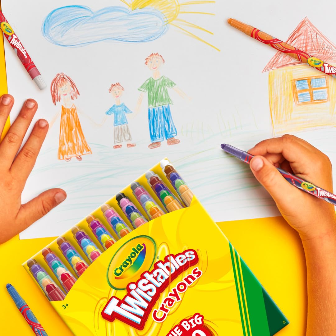 Crayola Mini Twistables Crayons – 50 Count