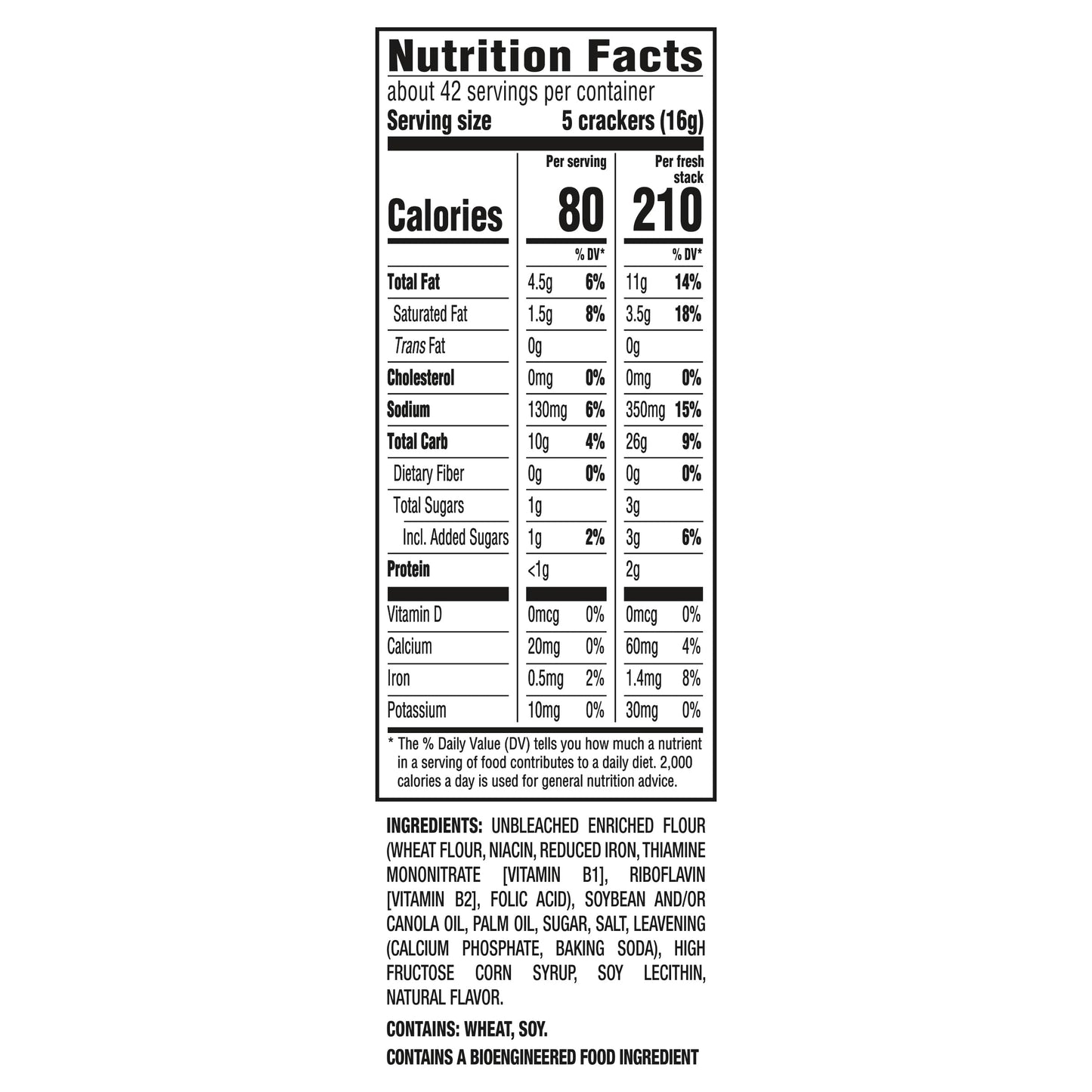 RITZ Fresh Stacks Crackers 23.7oz – 16 Snack Packs