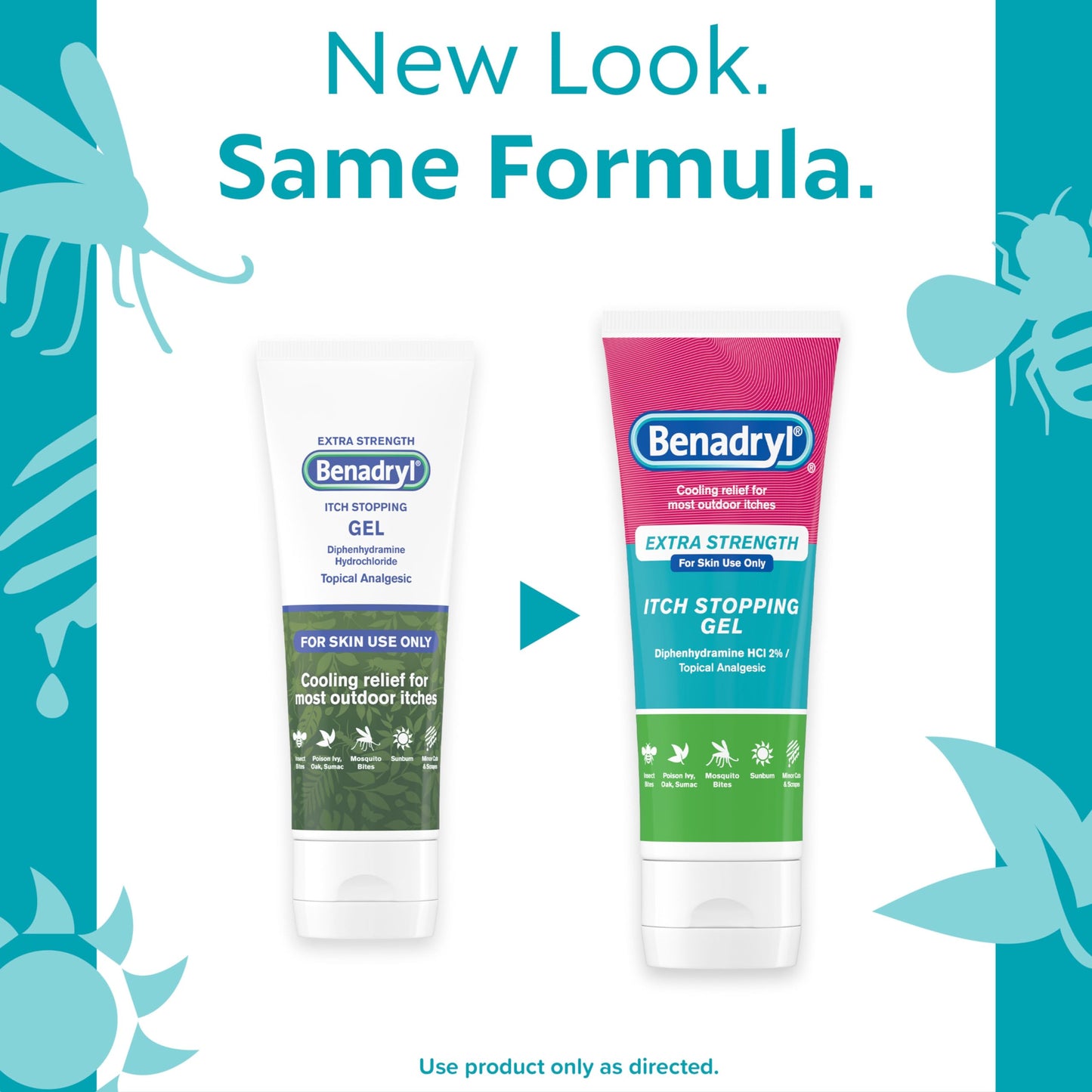 Benadryl Extra Strength Anti-Itch Relief Gel – 3.5 fl oz