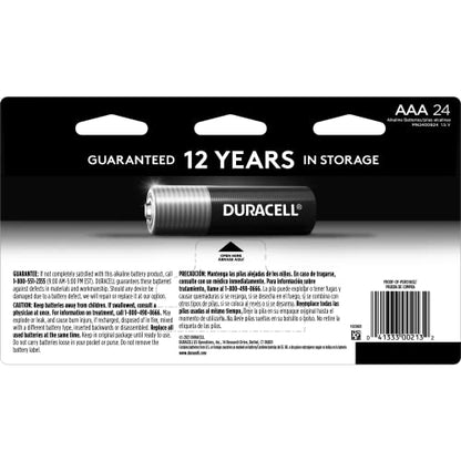 Duracell Coppertop AAA Alkaline Batteries – 24 Pack