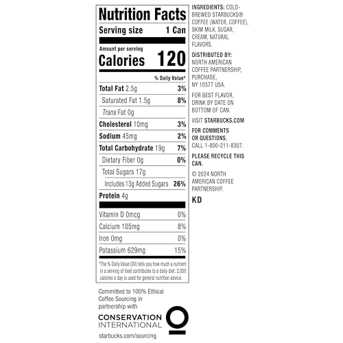 Starbucks Cold Brew Vanilla Sweet Cream 11oz – 12 Pack