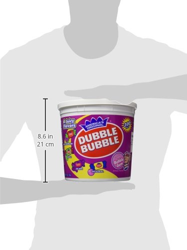 Tootsie Roll Dubble Bubble Gum Tub 300 Count