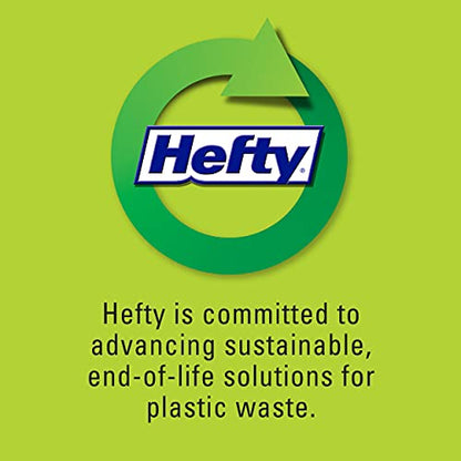 Hefty 4 Gallon Lavender Vanilla Trash Bags, 26 Count