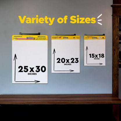 Post-it Super Sticky Easel Pad – 25x30", 2 Pack