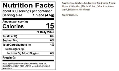 Tootsie Roll Dubble Bubble Gum Tub 300 Count