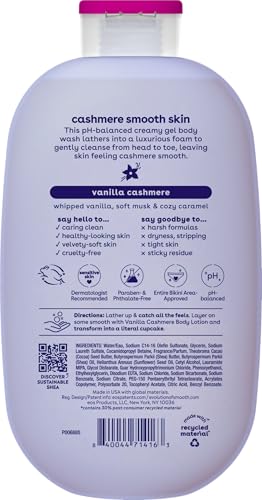 eos Shea Vanilla Cashmere Body Wash, 16 fl oz
