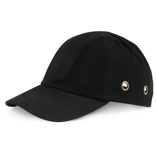 Lightweight Safety Bump Cap Hat for Men & Women – Black