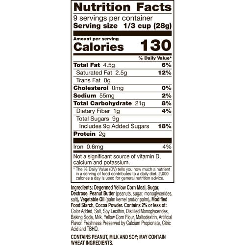 Chex Mix Muddy Buddies Peanut Butter Chocolate 9oz