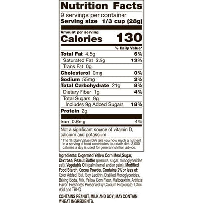 Chex Mix Muddy Buddies Peanut Butter Chocolate 9oz