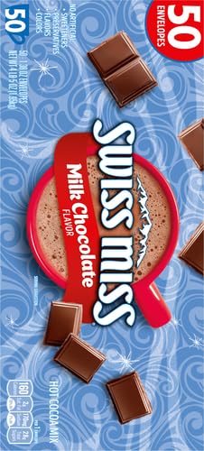 Swiss Miss Milk Chocolate Hot Cocoa Mix, 50 Count
