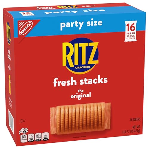 RITZ Fresh Stacks Crackers 23.7oz – 16 Snack Packs