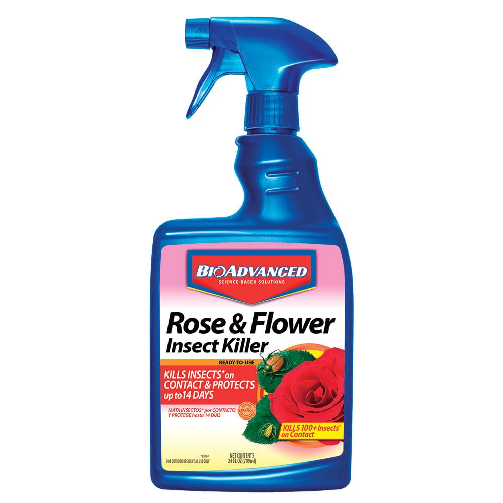 Rose & Flower Insect Killer Spray, 24 oz – Ready to Use