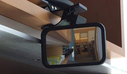 Modtek Clip-On Rear View Mirror for PC Monitors – 1 Pack