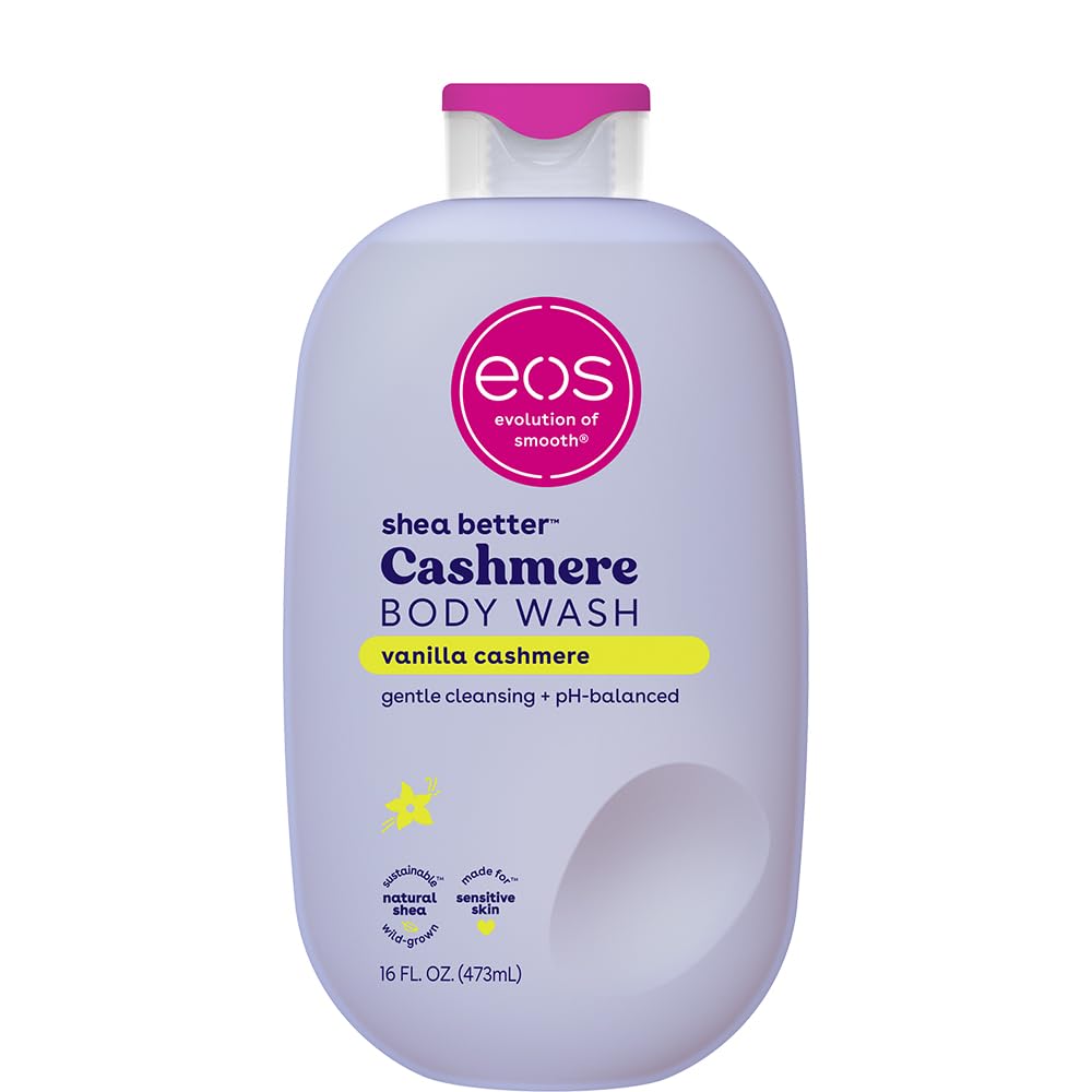 eos Shea Vanilla Cashmere Body Wash, 16 fl oz