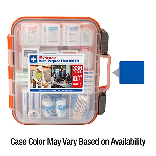 24/7 OSHA 100-Person First Aid Kit – 336 Pieces