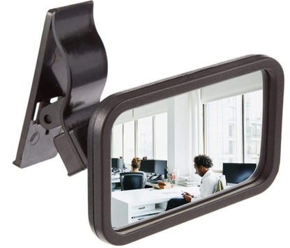 Modtek Clip-On Rear View Mirror for PC Monitors – 1 Pack