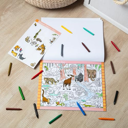 Melissa & Doug Seek & Find Sticker Pad – Animals