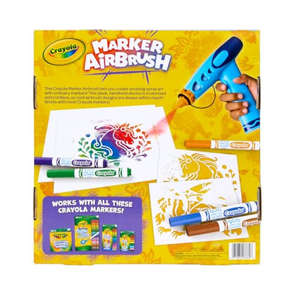 Crayola Marker Airbrush Spray Art Kit for Kids