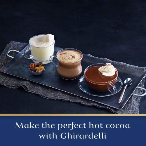 Ghirardelli Double Chocolate Hot Cocoa Packets, 10 Pack