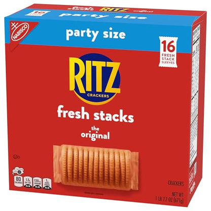 RITZ Fresh Stacks Crackers 23.7oz – 16 Snack Packs
