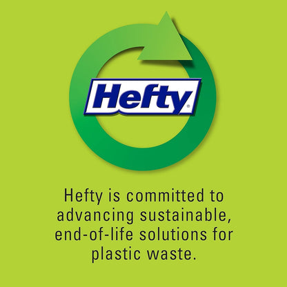 Hefty 4 Gallon Lavender Vanilla Trash Bags, 26 Count