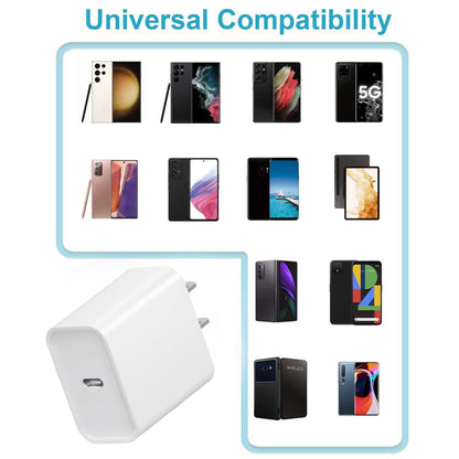 iPhone 16/15 Fast Charger 2-Pack with 6FT Type-C Cable