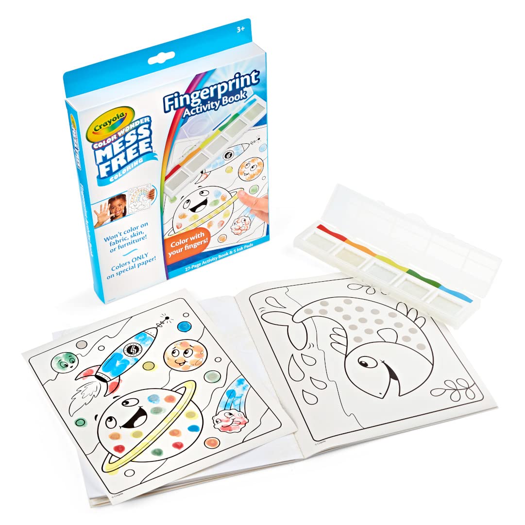 Crayola Color Wonder Mess-Free Fingerprint Set