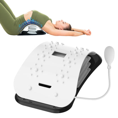 Adjustable Back Stretcher with Acupressure Points for Pain Relief