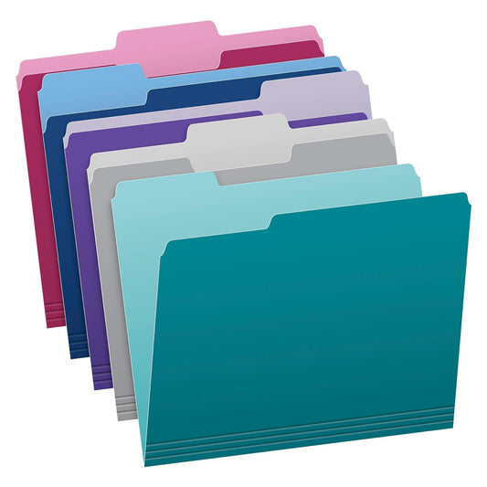 Pendaflex Two-Tone File Folders Letter Size – 100 Pack