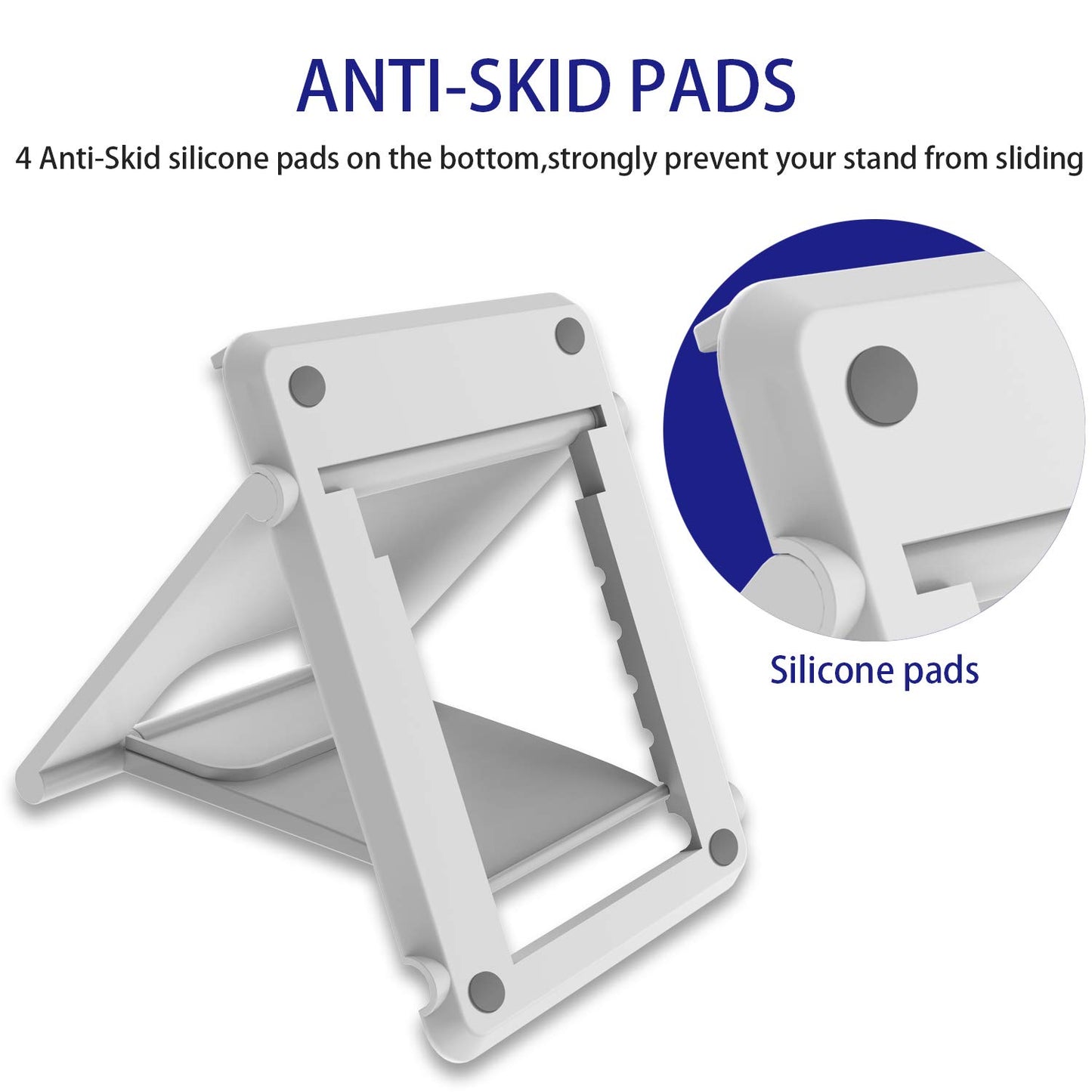 YENIE 4 Pack Desktop Phone Stand – Universal for All Devices