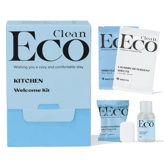ECOPPEAL Kitchen Cleaning Kit, 4 Piece Set