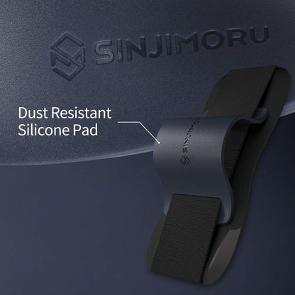 Sinjimoru Silicone Phone Grip & Kickstand – Black