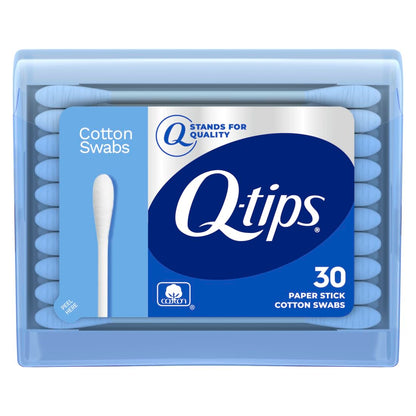 Q-tips Travel Cotton Swabs, 30 Count