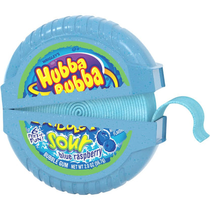 HUBBA BUBBA Bubble Gum Tape 12 Pack – Blue Raspberry