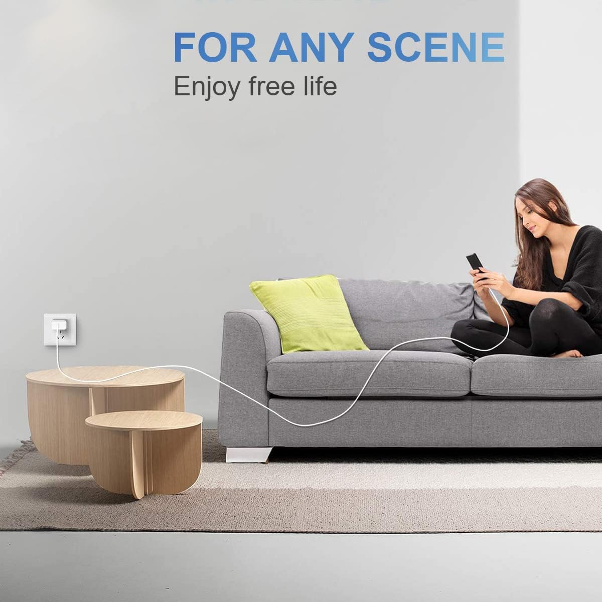 iPhone 16/15 Fast Charger 2-Pack with 6FT Type-C Cable