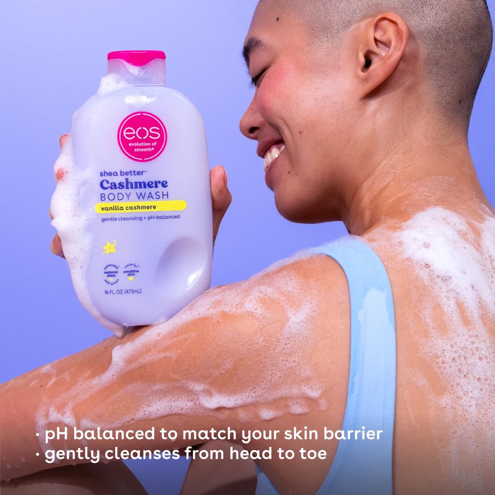 eos Shea Vanilla Cashmere Body Wash, 16 fl oz