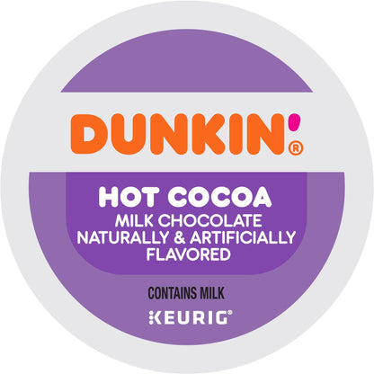 Dunkin’ Milk Chocolate Hot Cocoa K-Cups 22 Count