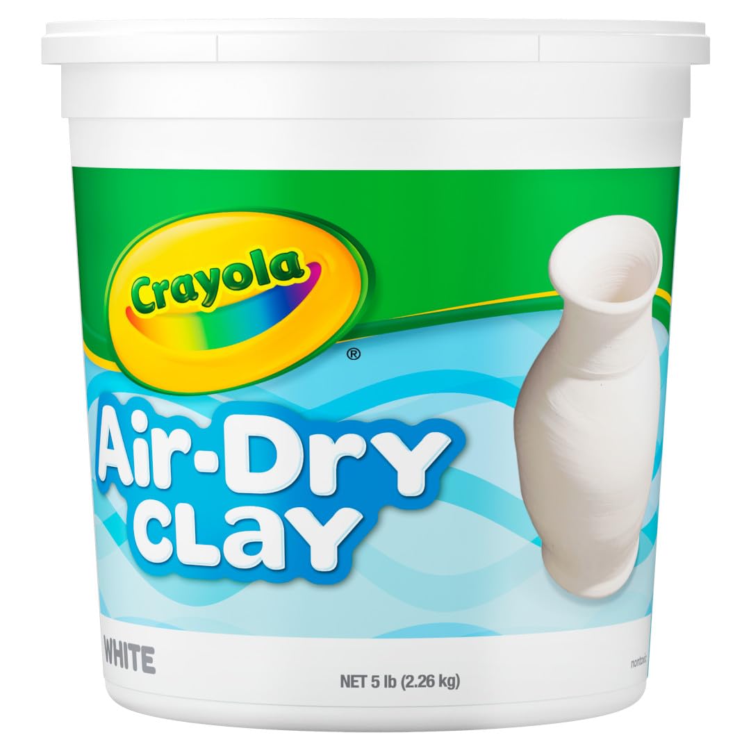 Crayola Air Dry Clay – 5 lbs White
