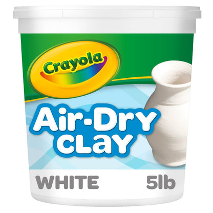 Crayola Air Dry Clay – 5 lbs White