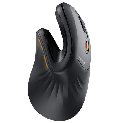 ProtoArc EM11 Vertical Ergonomic Bluetooth Mouse – Black