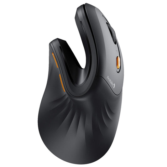 ProtoArc EM11 Vertical Ergonomic Bluetooth Mouse – Black