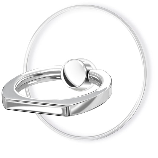 TACOMEGE Transparent Phone Ring Grip Holder – Clear Round