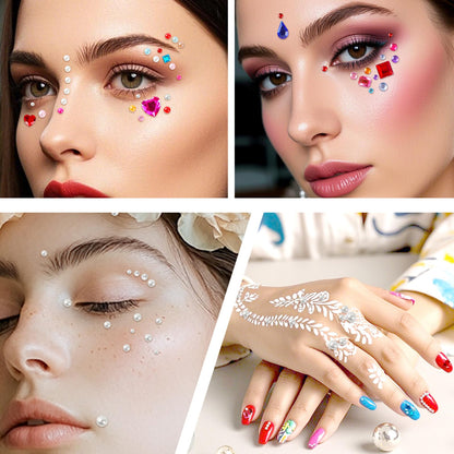 MYDBUYSOME 2774pcs Gem Stickers for Crafts