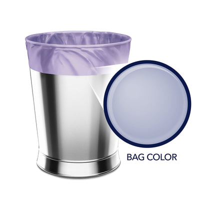 Color Scents 4 Gallon Trash Bags, Lavender, 80 Count