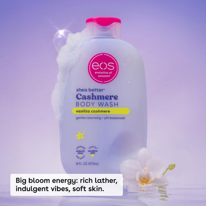 eos Shea Vanilla Cashmere Body Wash, 16 fl oz