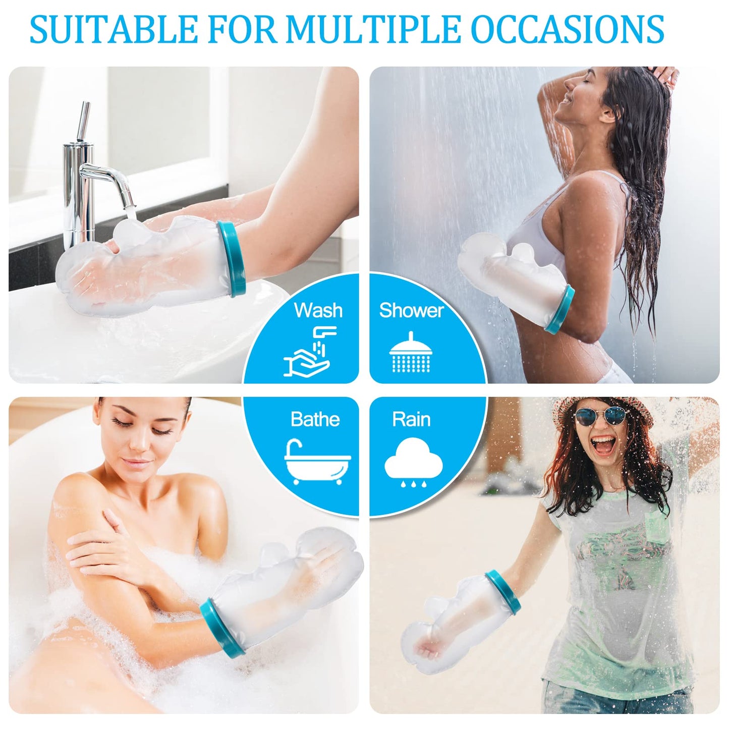 UpGoing Waterproof Hand Cast Cover for Shower – Adult