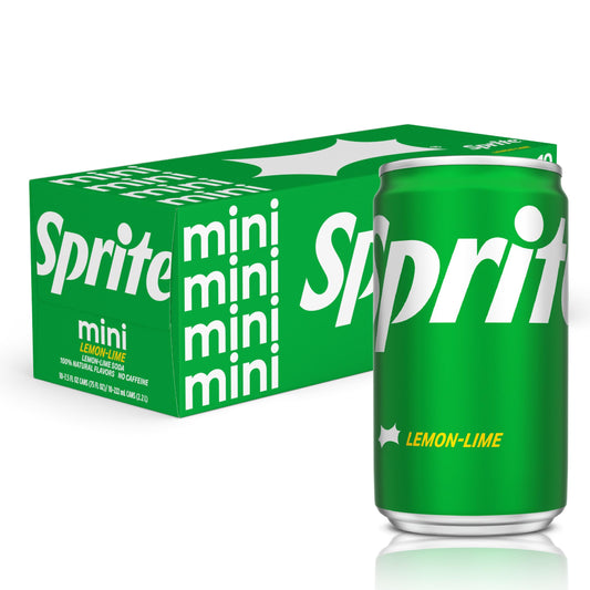 Sprite Lemon Lime Soda 7.5oz Cans – 10 Pack