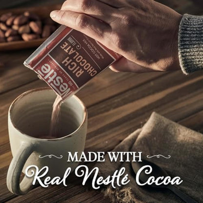 Nestle Rich Chocolate Hot Cocoa Packets, 50 Count